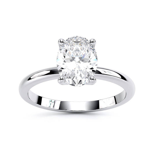 Allure Four Prong | Oval